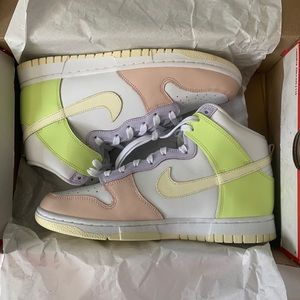 Nike Dunk High Lemon Twist 2021 M 8.5 W 10